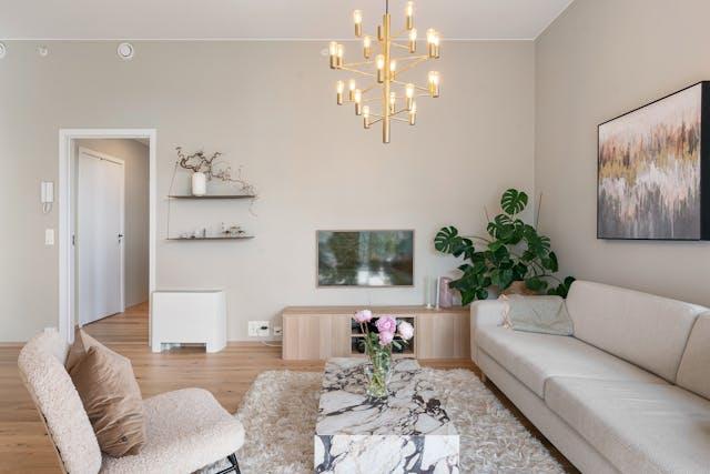White sofa